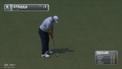 Sepp Straka | Round 1 | 8th hole | Shot 3 | 2025 FedEx St. Jude