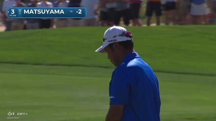 Hideki Matsuyama | Round 1 | 3rd hole | Shot 4 | 2025 WM Phoenix Open