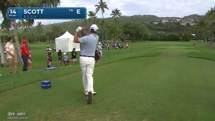Adam Scott | Round 1 | 14th hole | Shot 1 | 2026 Sony Open