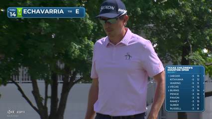 Nico Echavarria | Round 1 | 5th hole | Shot 3 | 2026 Texas Children's