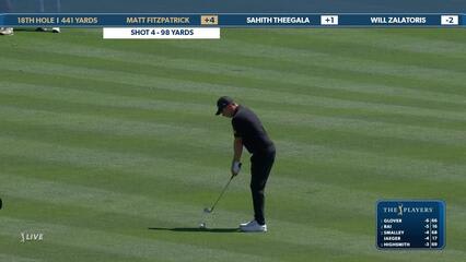 Matt Fitzpatrick | Round 1 | 18th hole | Shot 4 | 2025 THE PLAYERS