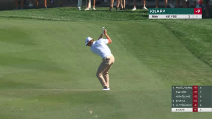 Jake Knapp | Round 3 | 10th hole | Shot 2 | 2026 WM Phoenix Open