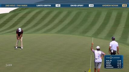 Andrew Novak | Round 2 | 2nd hole | Shot 5 | 2025 THE PLAYERS