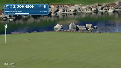 Zach Johnson | Round 3 | 3rd hole | Shot 3 | 2025 The American Express