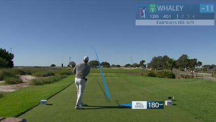 Vince Whaley | Round 3 | 13th hole | Shot 1 | 2024 The RSM Classic