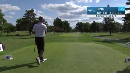 Stewart Cink | Round 1 | 13th hole | Shot 1 | 2025 Ally Challenge