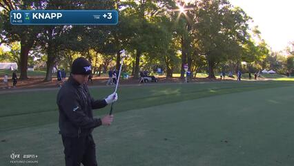 Jake Knapp | Round 2 | 10th hole | Shot 2 | 2025 Valspar