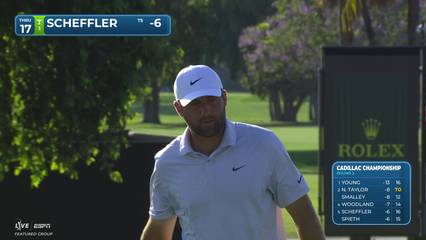 Scottie Scheffler | Round 2 | 17th hole | Shot 4 | 2026 Cadillac