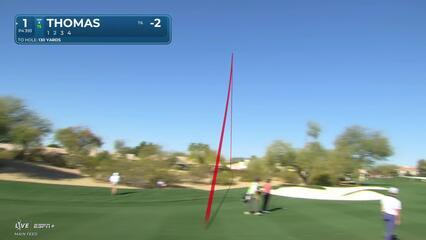 Justin Thomas | Round 1 | 1st hole | Shot 2 | 2025 WM Phoenix Open
