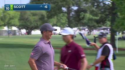 Adam Scott | Round 2 | 1st hole | Shot 4 | 2026 Texas Children's