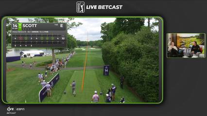 Adam Scott | Round 3 | 14th hole | Shot 1 | 2026 Truist Championship