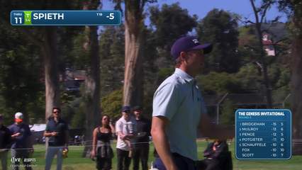 Jordan Spieth | Round 3 | 11th hole | Shot 6 | 2026 The Genesis