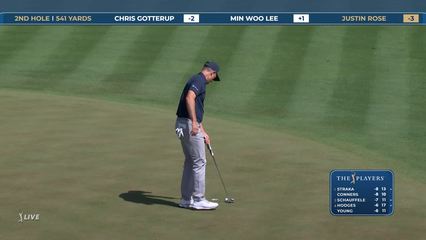 Justin Rose | Round 2 | 2nd hole | Shot 5 | 2026 THE PLAYERS