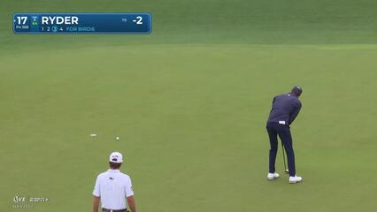 Sam Ryder | Round 1 | 17th hole | Shot 3 | 2025 Houston Open