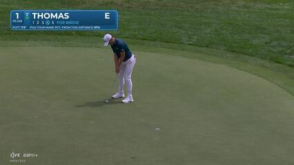 Justin Thomas | Round 1 | 1st hole | Shot 4 | 2025 Valspar
