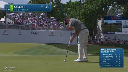 Adam Scott | Round 4 | 15th hole | Shot 3 | 2026 Texas Children's