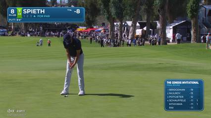 Jordan Spieth | Round 4 | 8th hole | Shot 4 | 2026 The Genesis