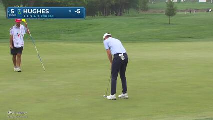 Mackenzie Hughes | Round 1 | 5th hole | Shot 5 | 2025 THE CJ CUP