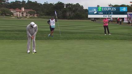 Fred Couples | Round 3 | 12th hole | Shot 4 | 2025 Pure Insurance