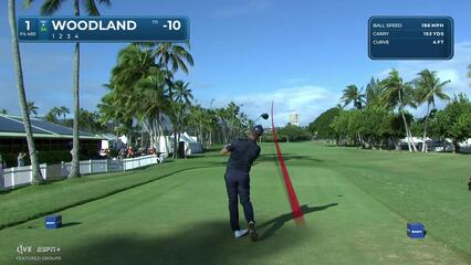 Gary Woodland | Round 4 | 1st hole | Shot 1 | 2025 Sony Open