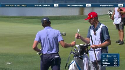 Adam Schenk | Round 2 | 16th hole | Shot 3 | 2025 THE PLAYERS