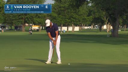 Erik van Rooyen | Round 4 | 3rd hole | Shot 4 | 2025 Charles Schwab