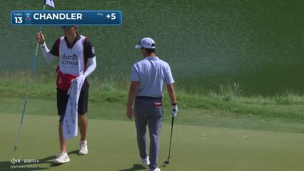 Will Chandler | Round 4 | 13th hole | Shot 3 | 2025 Charles Schwab