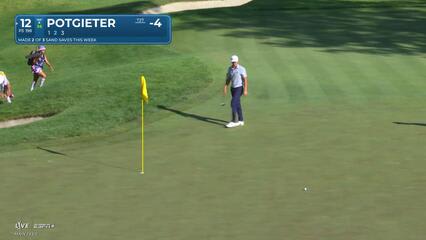 Aldrich Potgieter | Round 2 | 12th hole | Shot 2 | 2025 John Deere