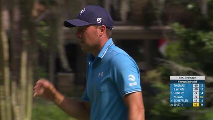 Jordan Spieth | Round 2 | 12th hole | Shot 3 | 2025 RBC Heritage