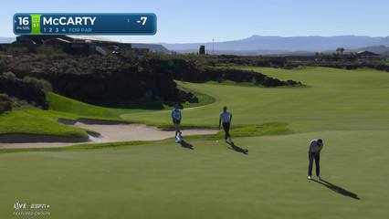 Matt McCarty | Round 2 | 16th hole | Shot 4 | 2025 Bank of Utah