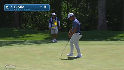 Tom Kim | Round 1 | 6th hole | Shot 3 | 2025 John Deere