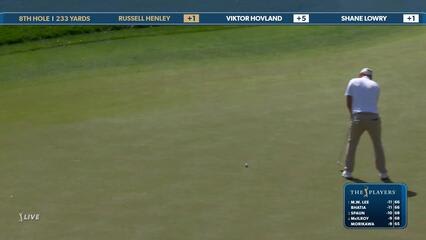 Russell Henley | Round 2 | 8th hole | Shot 4 | 2025 THE PLAYERS