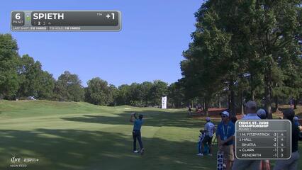 Jordan Spieth | Round 1 | 6th hole | Shot 2 | 2025 FedEx St. Jude