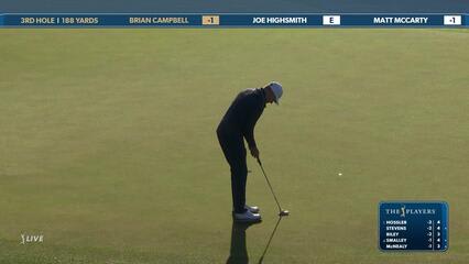 Brian Campbell | Round 1 | 3rd hole | Shot 3 | 2025 THE PLAYERS