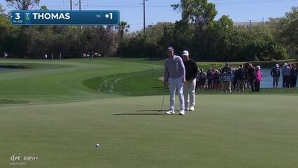 Justin Thomas | Round 2 | 3rd hole | Shot 4 | 2025 Valspar