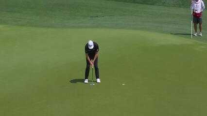 Taylor Pendrith | Round 3 | 2nd hole | Shot 4 | 2025 Houston Open