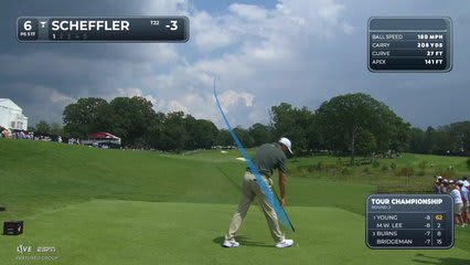 Scottie Scheffler | Round 2 | 6th hole | Shot 1 | 2026 TOUR Championship