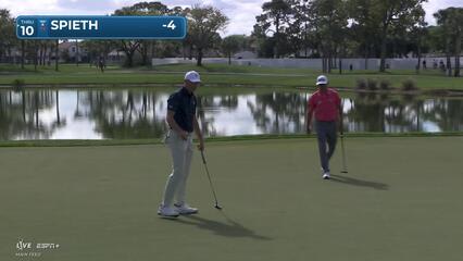 Jordan Spieth | Round 1 | 1st hole | Shot 4 | 2025 Cognizant Classic