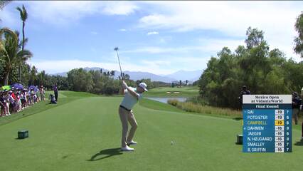 Brian Campbell | Round 4 | 7th hole | Shot 1 | 2025 Mexico Open