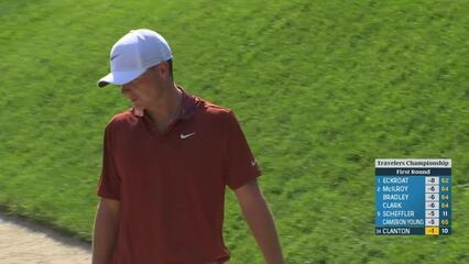 Luke Clanton | Round 1 | 11th hole | Shot 2 | 2025 Travelers