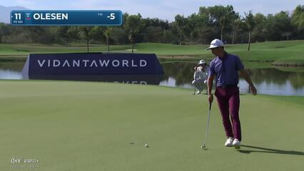 Thorbjørn Olesen | Round 3 | 11th hole | Shot 3 | 2025 Mexico Open