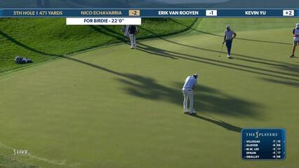 Nico Echavarria | Round 1 | 5th hole | Shot 3 | 2025 THE PLAYERS