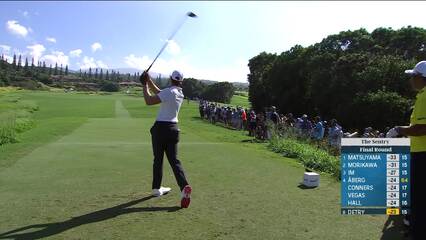 Thomas Detry | Round 4 | 16th hole | Shot 1 | 2025 The Sentry