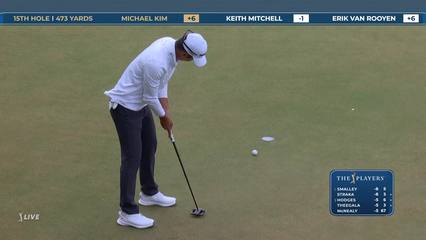Michael Kim | Round 2 | 15th hole | Shot 5 | 2026 THE PLAYERS