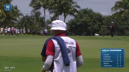 Scottie Scheffler | Round 1 | 10th hole | Shot 4 | 2026 Cadillac