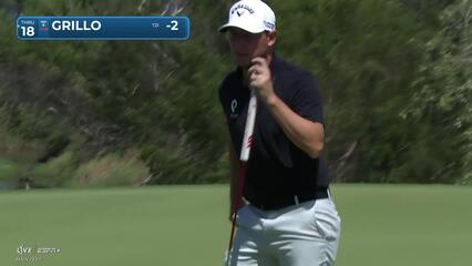 Emiliano Grillo | Round 1 | 9th hole | Shot 3 | 2025 Mexico Open