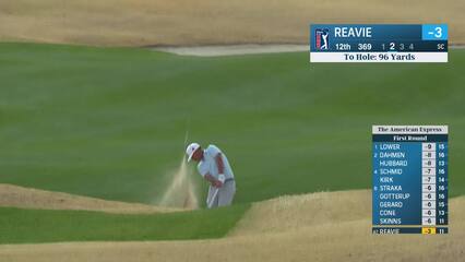 Chez Reavie | Round 1 | 12th hole | Shot 2 | 2025 The American Express