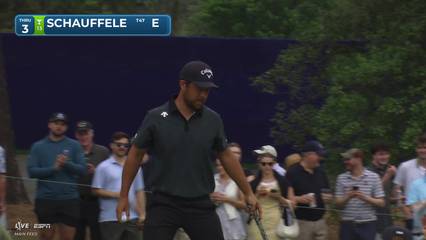 Xander Schauffele | Round 3 | 3rd hole | Shot 3 | 2026 Truist Championship