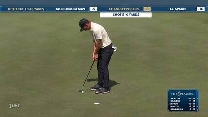 Chandler Phillips | Round 2 | 16th hole | Shot 4 | 2025 THE PLAYERS