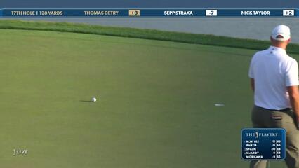 Thomas Detry | Round 2 | 17th hole | Shot 3 | 2025 THE PLAYERS